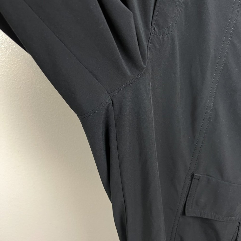 Athleta Chelsea Utility Jogger Pants Size 8 Black Cargo Athletic Travel Casual - Picture 8 of 13